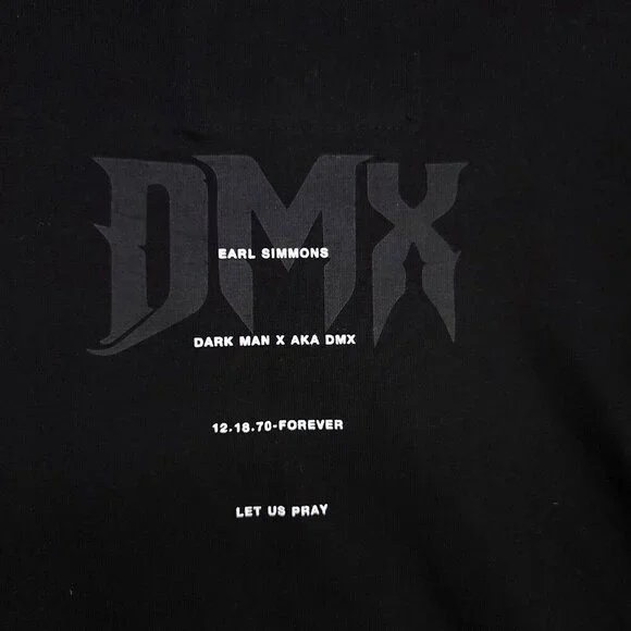 DMX T Shirt Mens Size XL Black Shoe Palace Earl Simmons Ruff Ryders Hip Hop - Picture 9 of 14